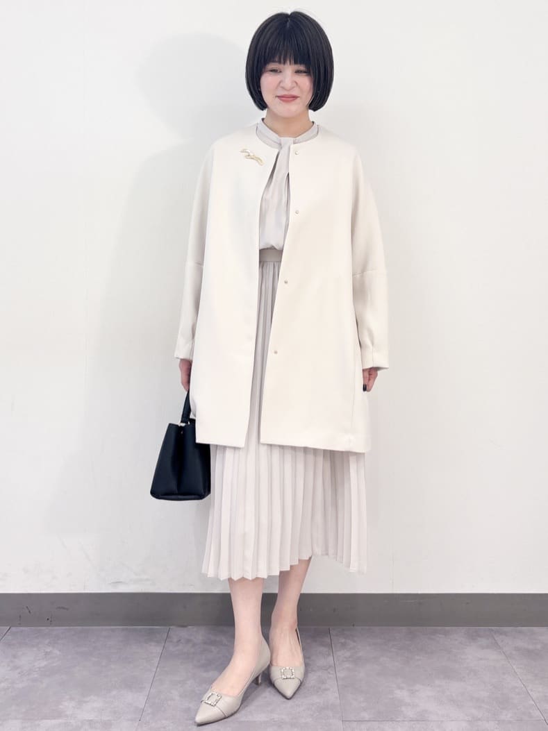 misaさんの「OPAQUE.CLIP｜《通勤対応》 コットンツイードジャケット」を使ったコーディネート