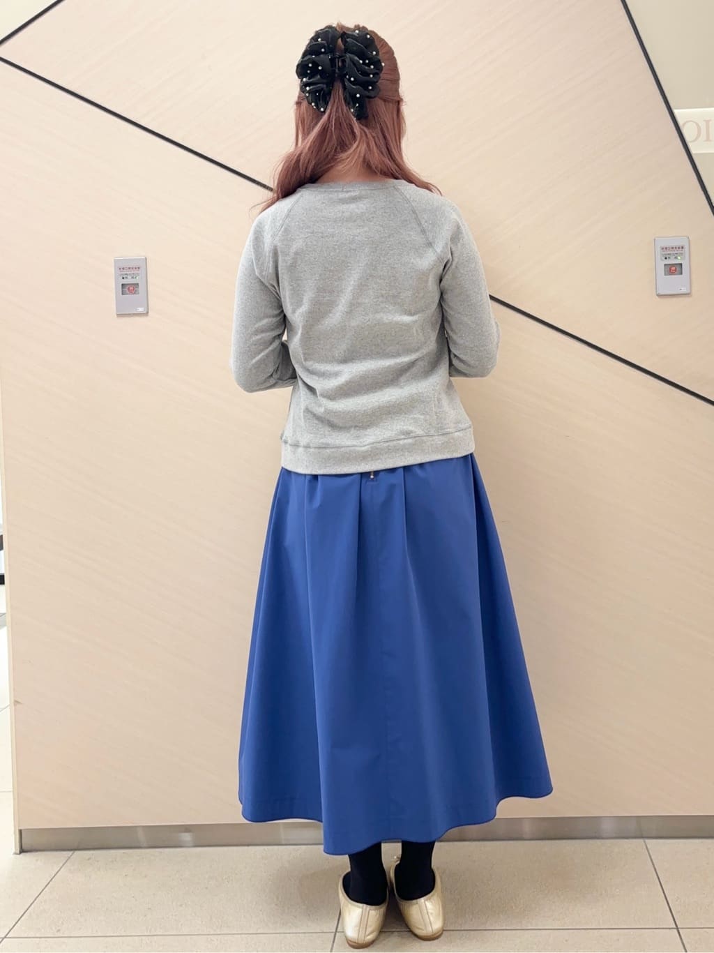 Rinaさんの「DRESSTERIOR｜◆ソフトレザーバレエシューズ」を使ったコーディネート