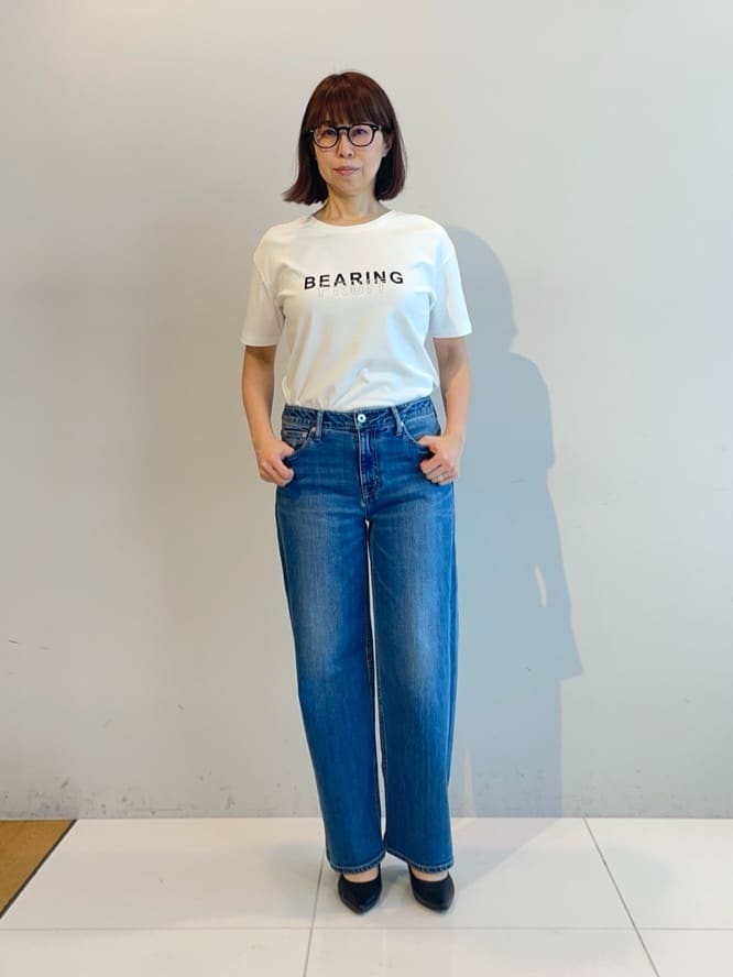 murayamaさんの「INDIVI｜【洗える／上品】きれいめ着流しカーディガンニット」を使ったコーディネート
