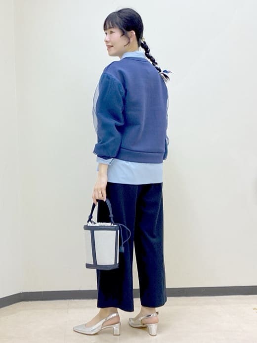  beni_gingerさんの「Reflect｜【撥水】ストレッチタフタミドル丈スタンドカラーコート」を使ったコーディネート