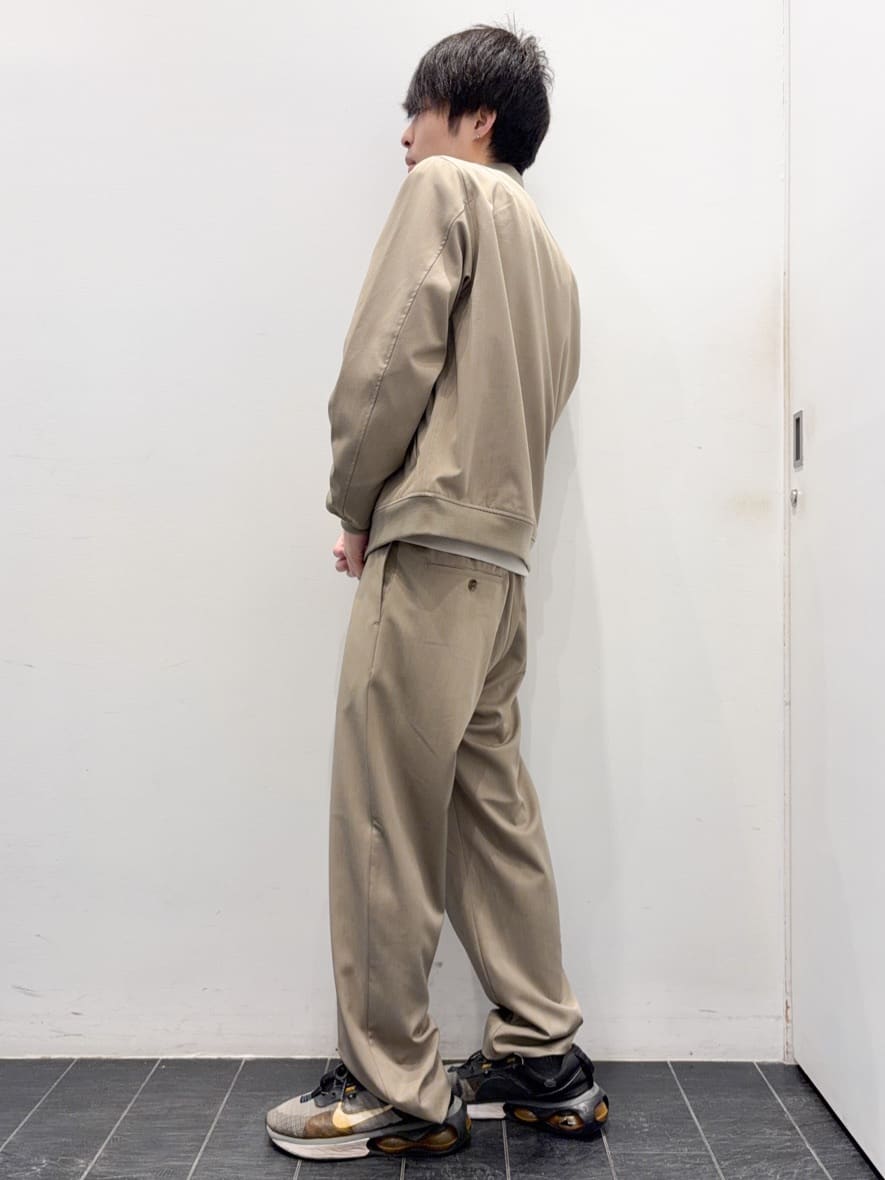 ちびちゃんさんの「THE SHOP TK｜FLEX LINE ストレッチリブブルゾン　ストレッチ/防シワ/マシンウォッシャブル/セットアップ可」を使ったコーディネート