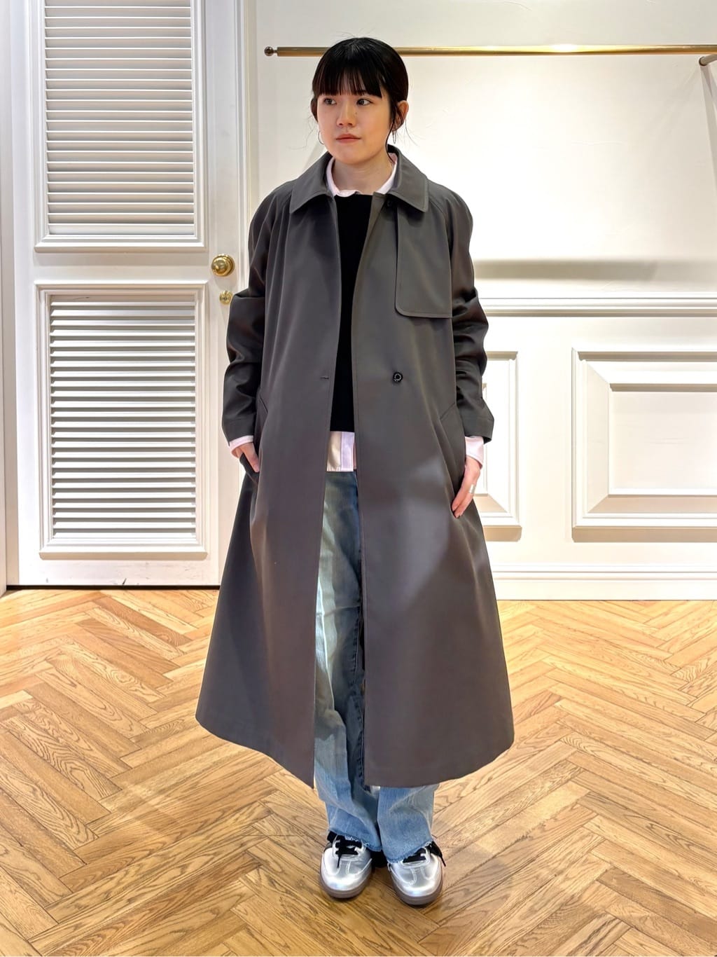 cocoさんの「DRESSTERIOR｜◆【ウォッシャブル】コットンフルニードルニット」を使ったコーディネート