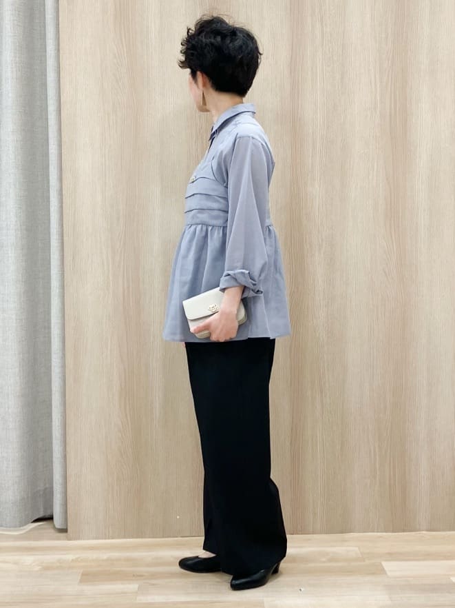 Keiさんの「grove｜【2点SET】今どきシアーシャツ＆キャミセット」を使ったコーディネート