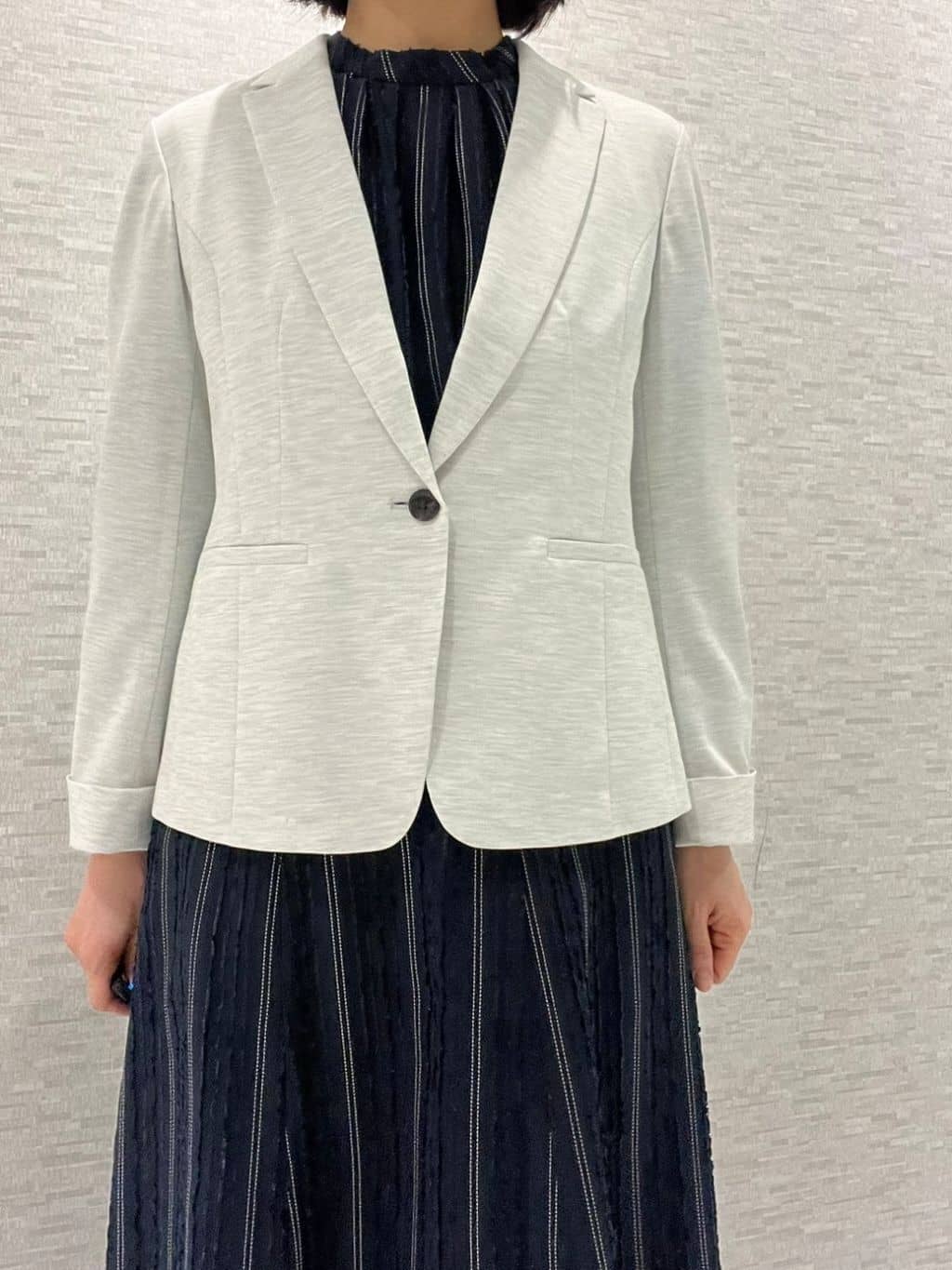 marikoさんの「Reflect｜【SS-4Lサイズ／UVカット／接触冷感】匠ジャケット／ベーシックテーラード」を使ったコーディネート