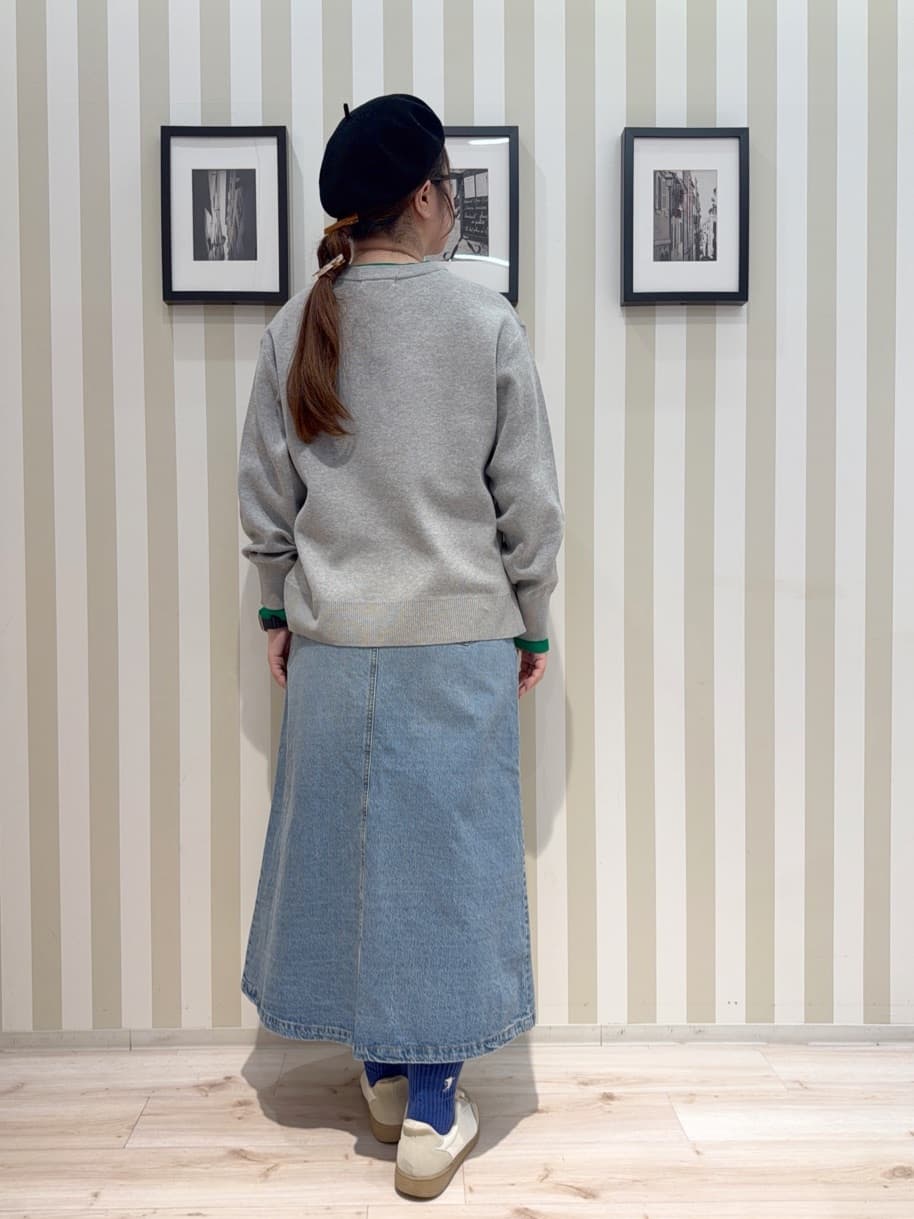 MIYUKIさんの「SHOO･LA･RUE｜【SHOO・LA・RUE DENIM】シンプルだから使いやすい Aラインスカート」を使ったコーディネート