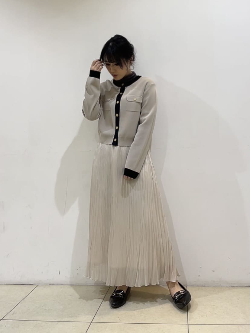 watanabeさんの「UNTITLED｜【洗える/ジャケット風】ミラノリブカーディガン」を使ったコーディネート