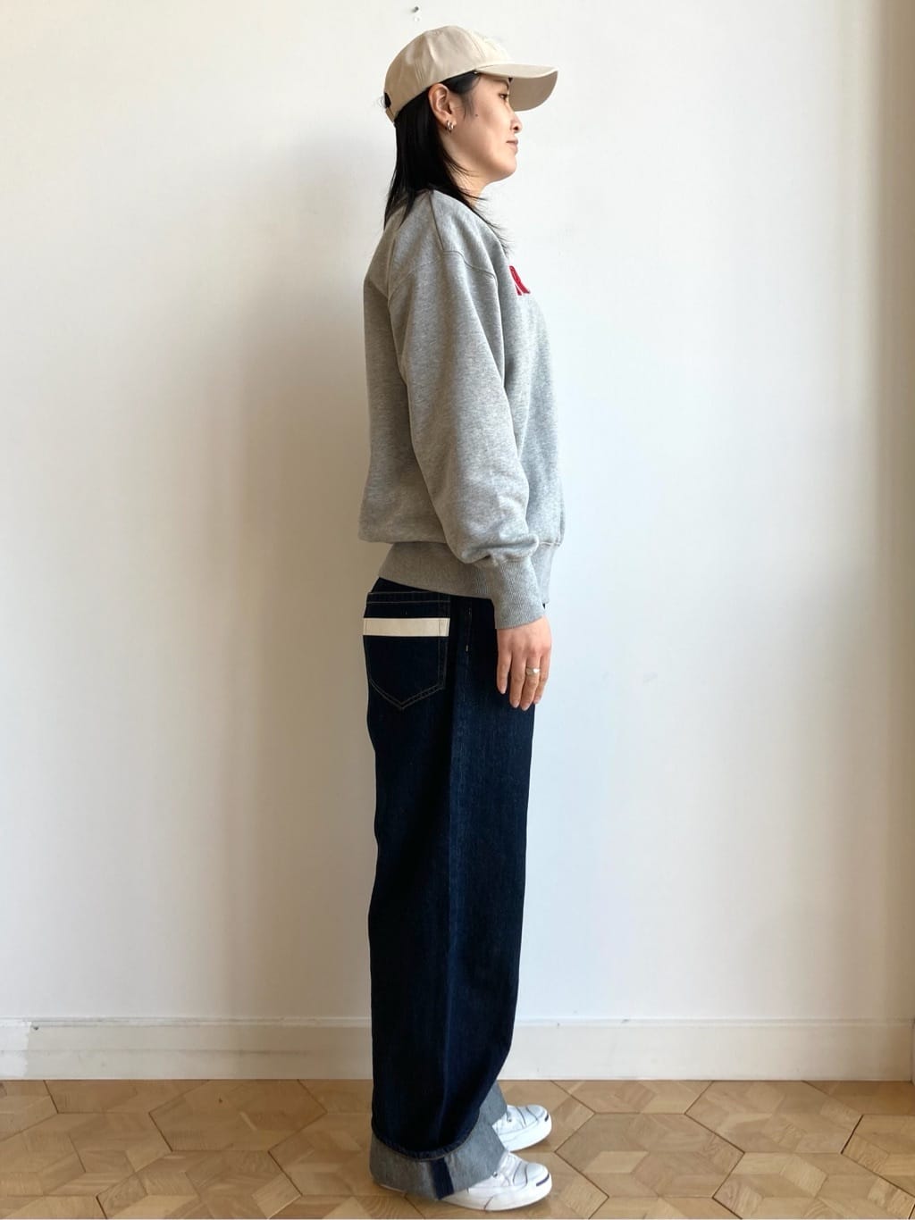 nakagawaさんの「Dessin｜オーガニック裏毛スウェット」を使ったコーディネート