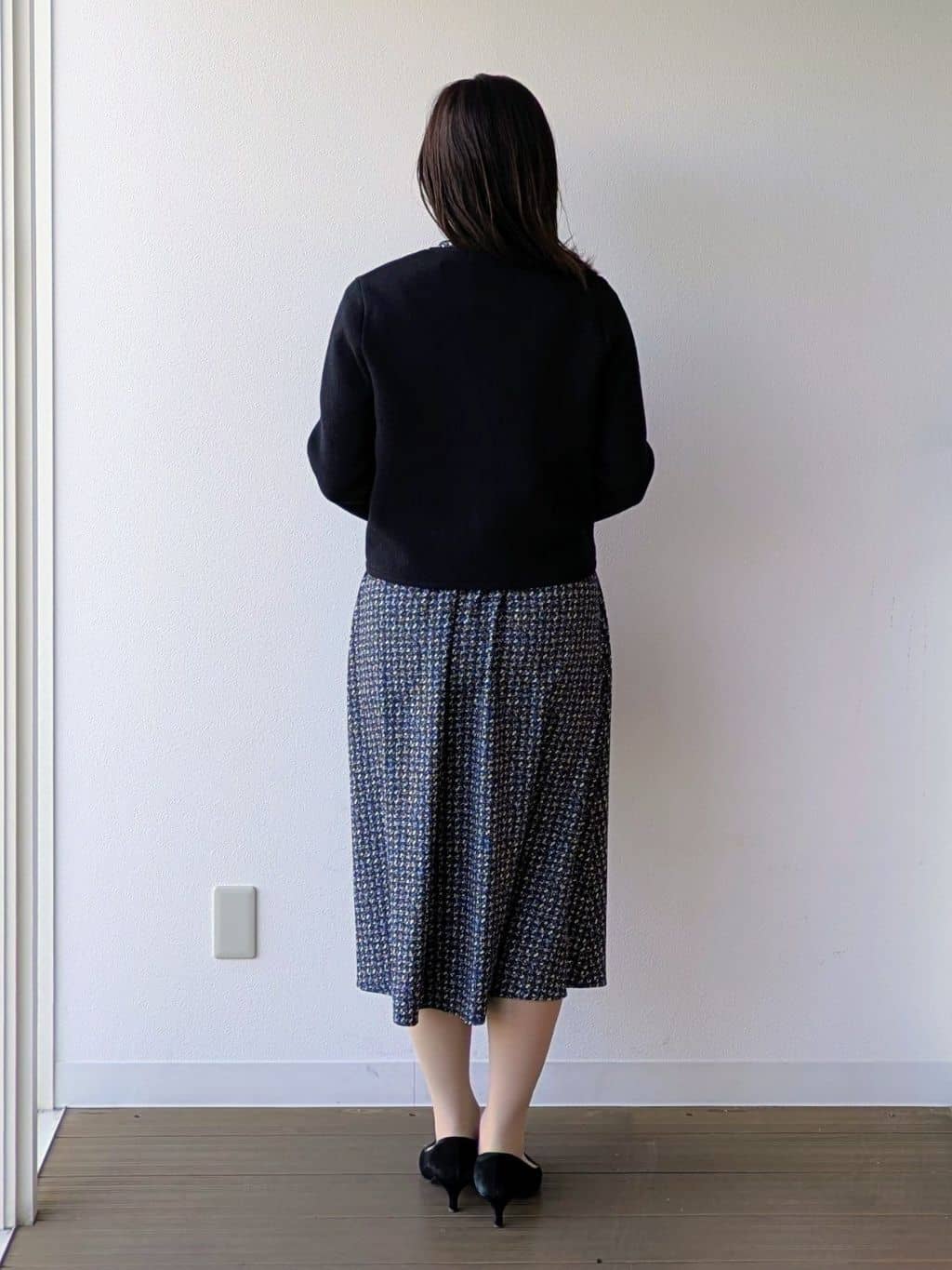 なみきさんの「UNTITLED｜【軽量】ブークレジャケット ニットカーディガン」を使ったコーディネート