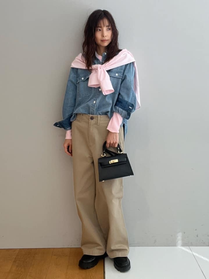 misaさんの「DRESSTERIOR｜◆【ウォッシャブル】コットンフルニードルニット」を使ったコーディネート
