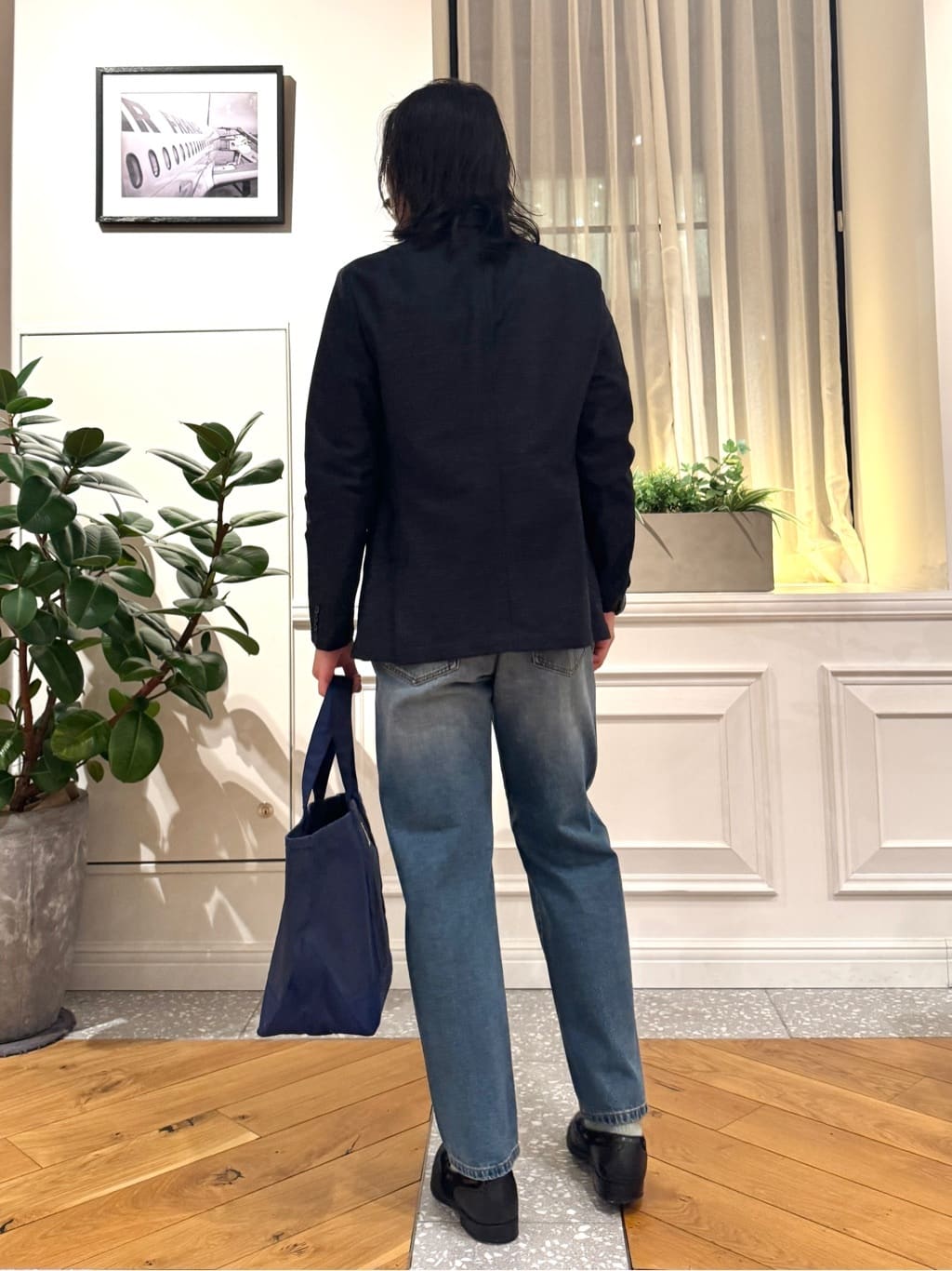 kawarataniさんの「DRESSTERIOR｜オックスフォード ラウンドカラーシャツ」を使ったコーディネート