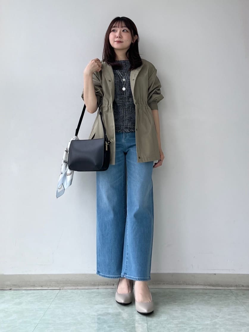 KAHOさんの「UNTITLED｜◆【はっ水】ライトコットンミリタリーコート」を使ったコーディネート
