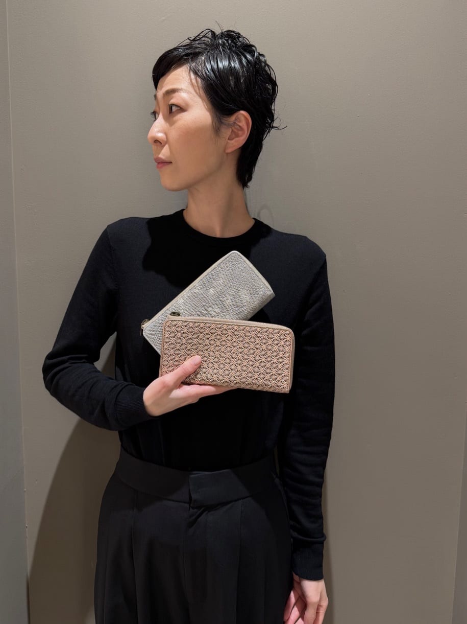 Kさんの「HIROKO HAYASHI｜GIRASOLE（ジラソーレ）ファスナー式長財布」を使ったコーディネート