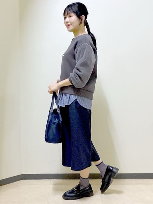  beni_gingerさんの「Reflect｜チュールレイヤードスリーブプルオーバー」を使ったコーディネート