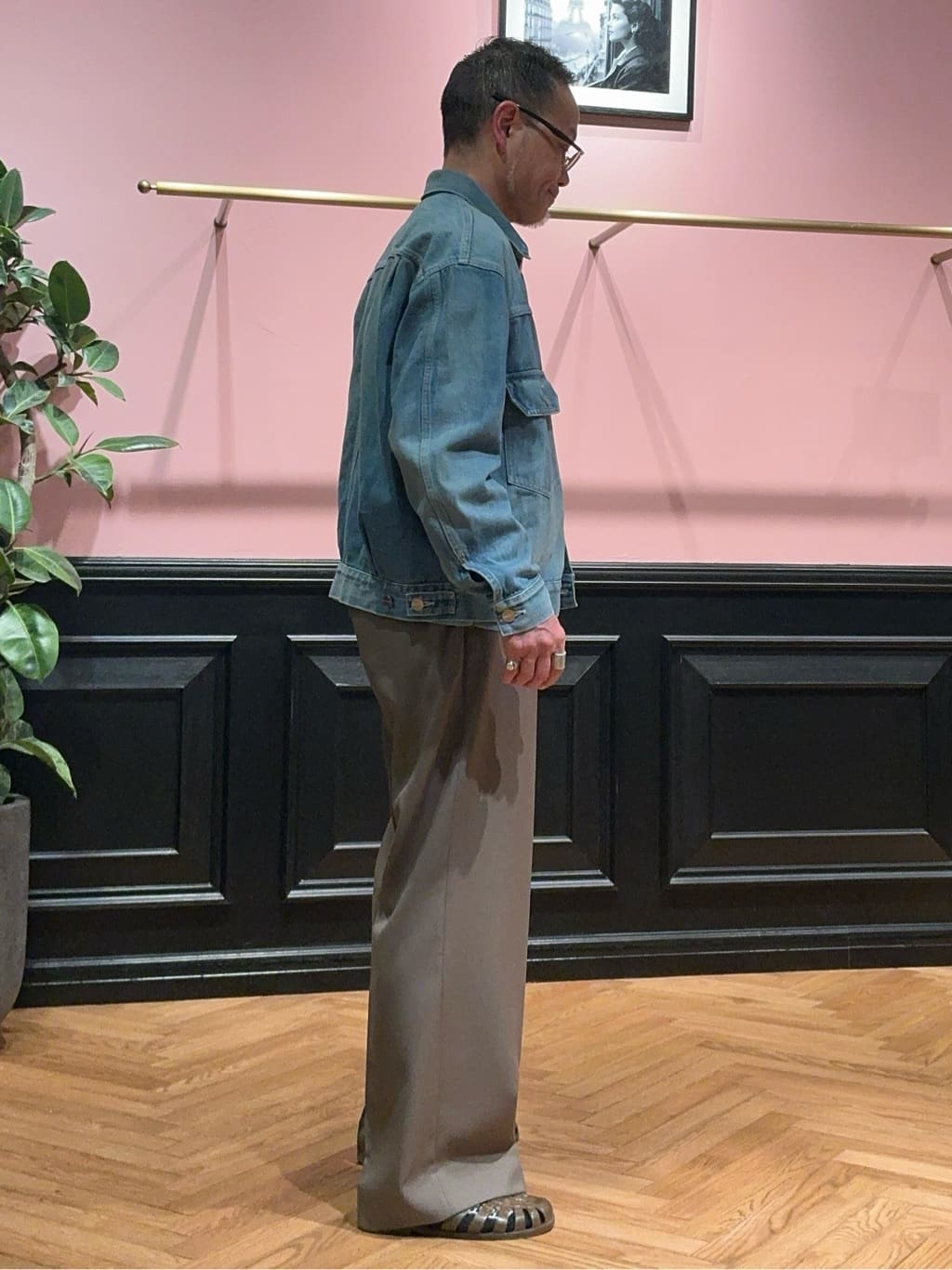 torigoeさんの「DRESSTERIOR｜【ウォッシャブル】コットンシルク クルーニット」を使ったコーディネート