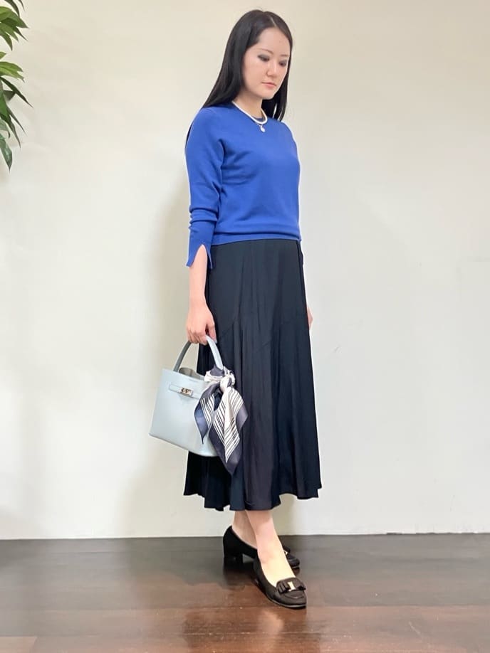 カレンさんの「UNTITLED｜【アンサンブル可/洗える】ウォームスパンニット」を使ったコーディネート