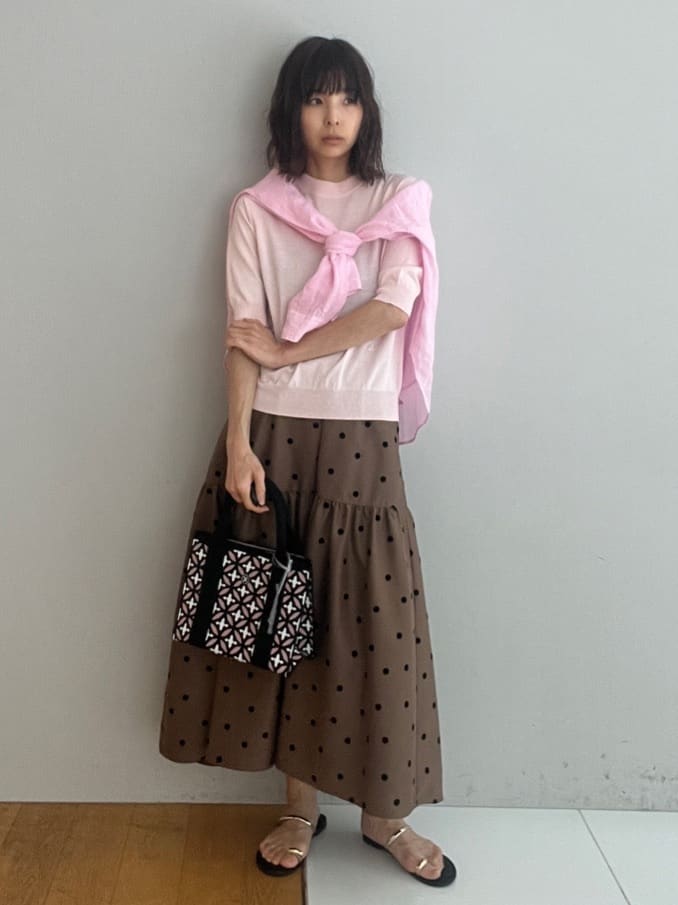misaさんの「DRESSTERIOR｜【人気定番/ウォッシャブル】ガーメントダイラミーシャツ」を使ったコーディネート