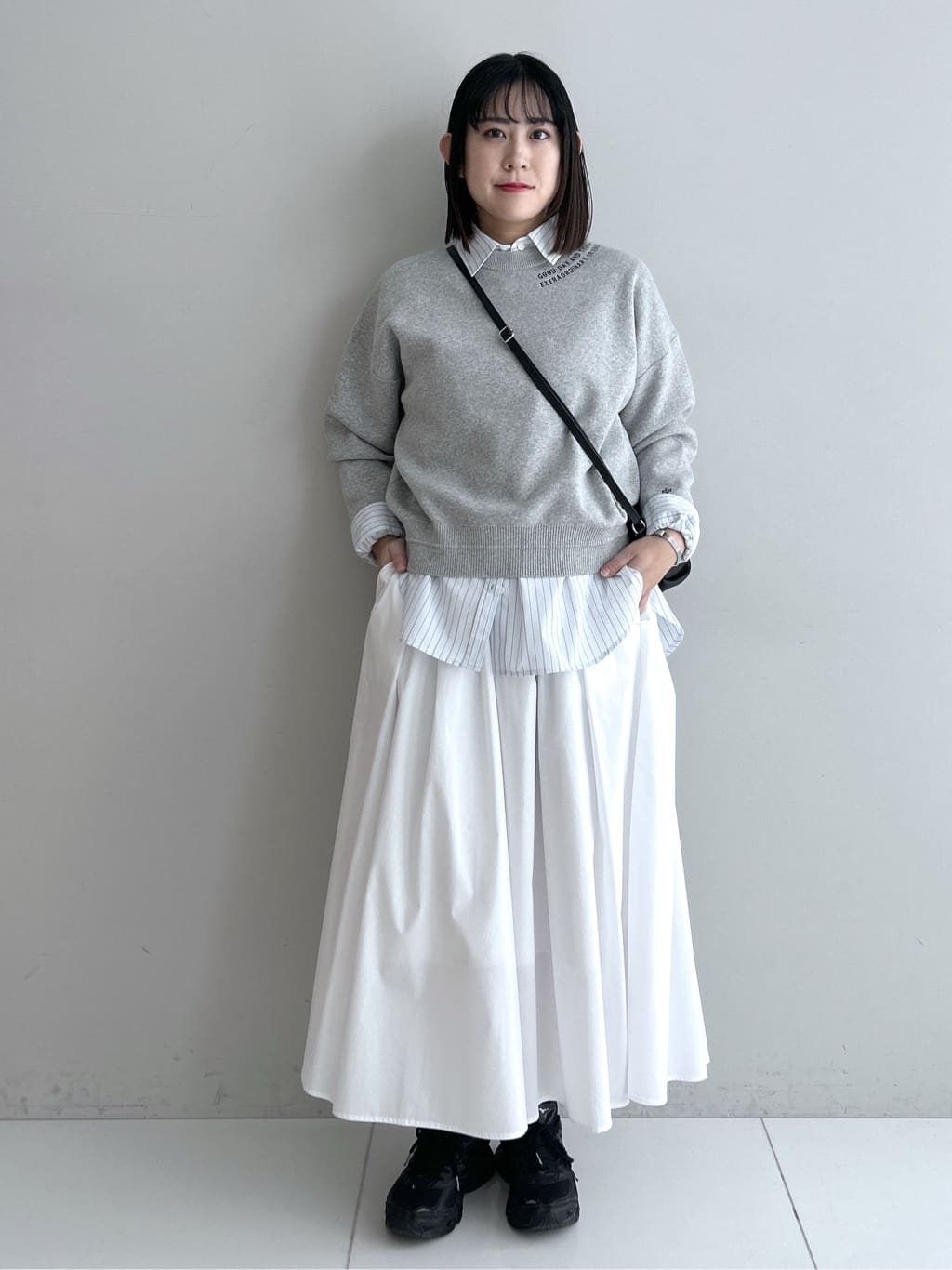Hirokaさんの「Dessin｜【ユニセックス/洗える】ロゴ刺繍入りコットンジャカード」を使ったコーディネート