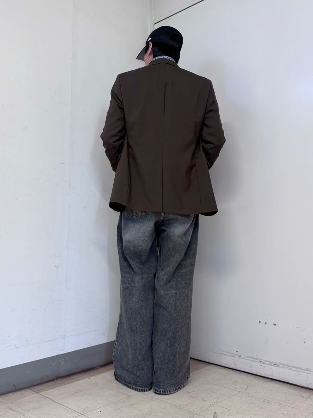 ryoさんの「TAKEO KIKUCHI｜播州 ドビーストライプ フラワーシャツ」を使ったコーディネート