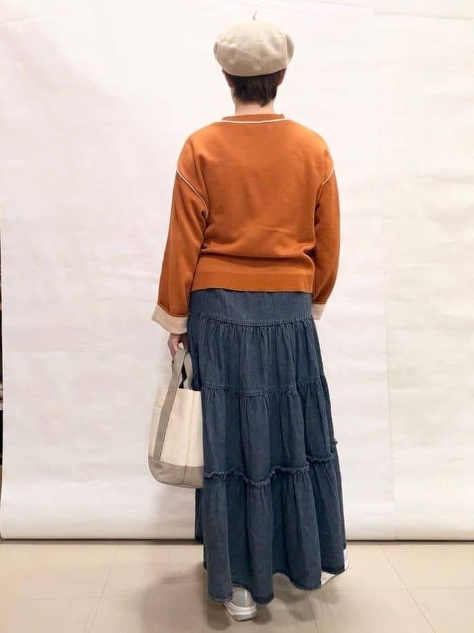 なっちゃんさんの「SHOO･LA･RUE｜配色キャンバストートバッグ」を使ったコーディネート
