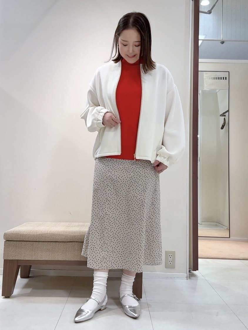 YUIさんの「UNTITLED｜【洗える】ミラノリブニット」を使ったコーディネート