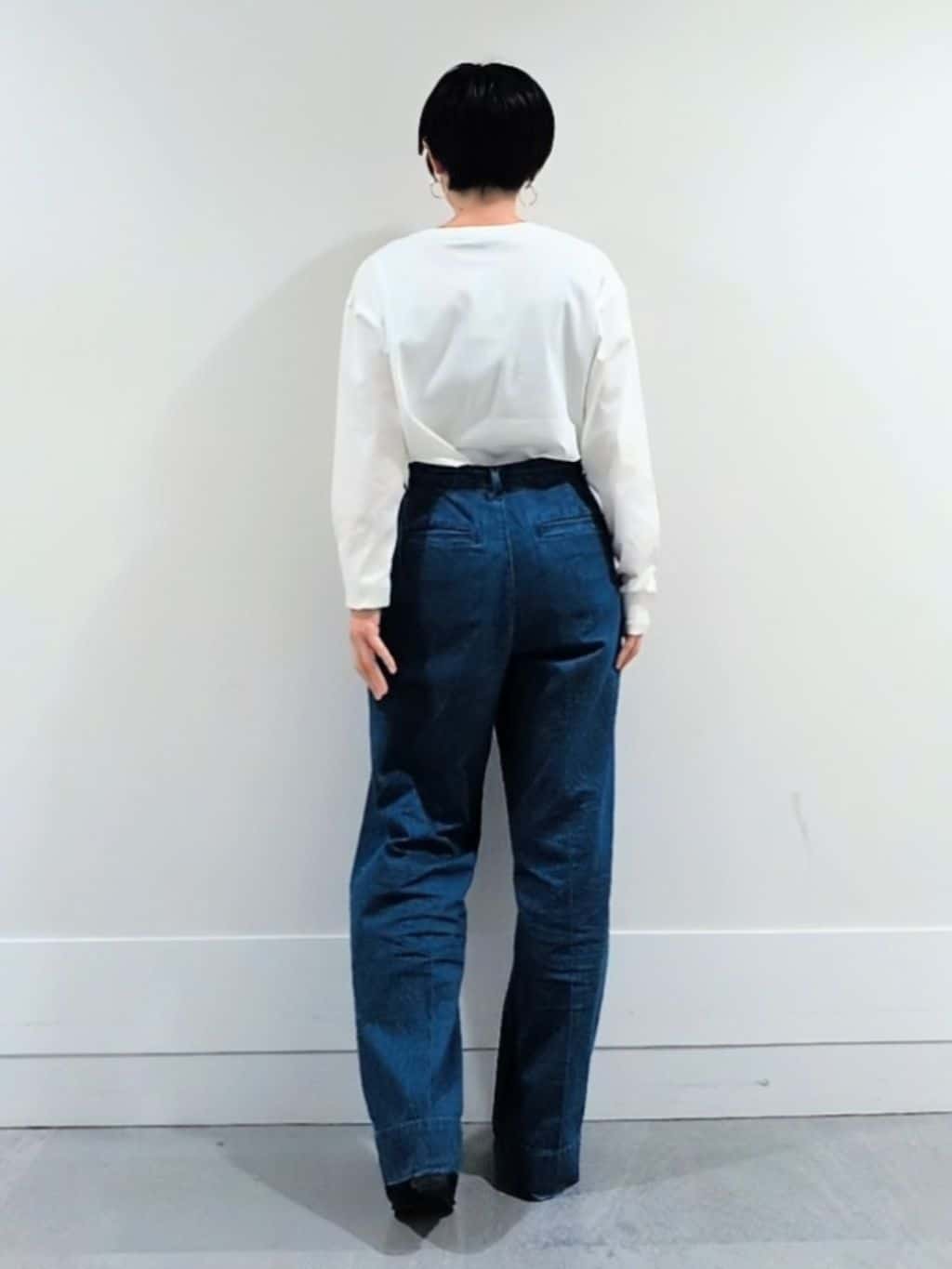 ミズタさんの「UNTITLED｜【コットン100/洗える】フォトロングTシャツ」を使ったコーディネート