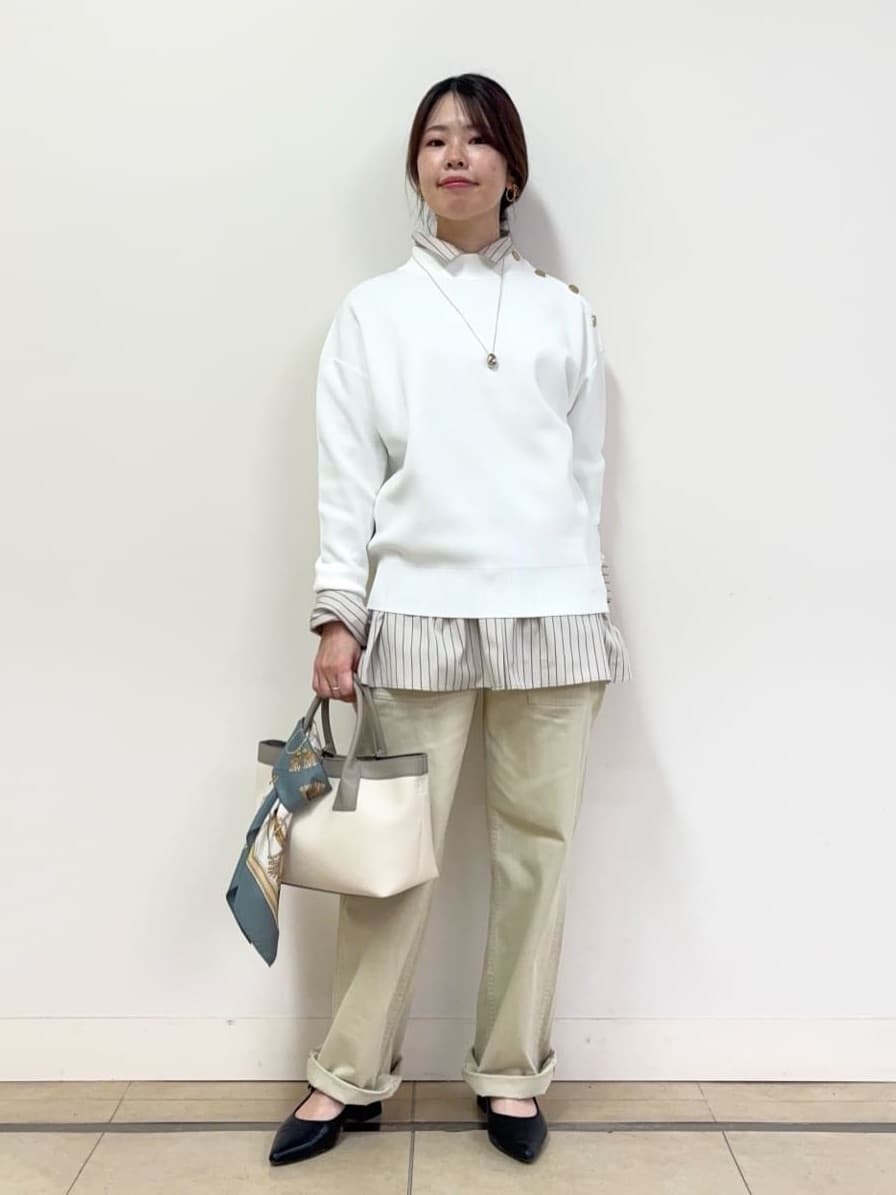 asamiさんの「UNTITLED｜【洗える】ミラノリブニット」を使ったコーディネート