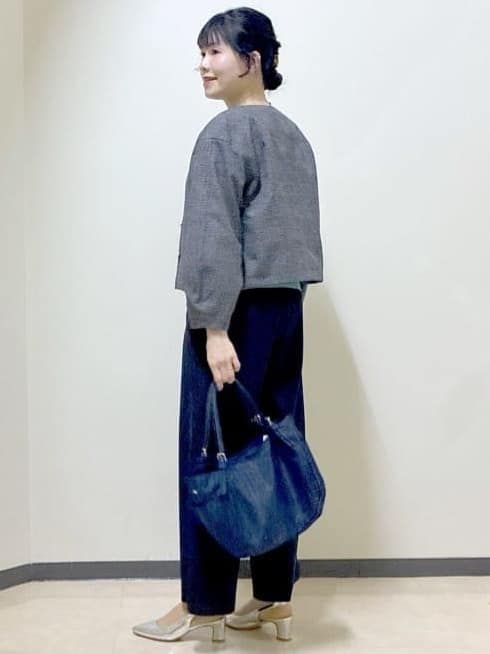  beni_gingerさんの「Reflect｜【選べる8色／スカートにもパンツにも◎】ウール混ボートネックニット」を使ったコーディネート
