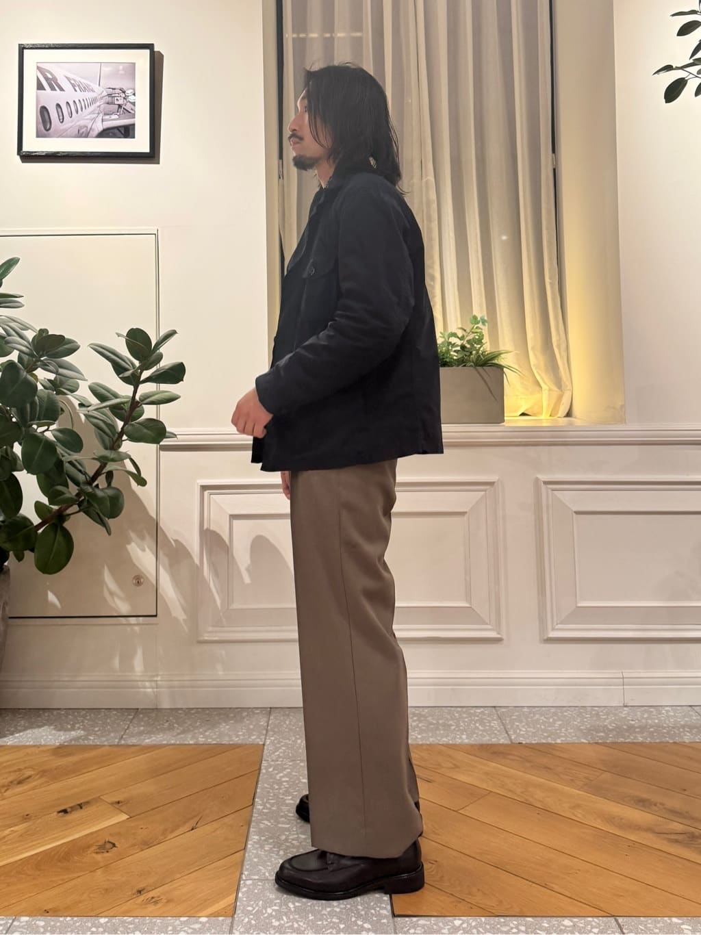 kawarataniさんの「DRESSTERIOR｜◆【ウォッシャブル】ガーメントダイ M65フィールドジャケット」を使ったコーディネート