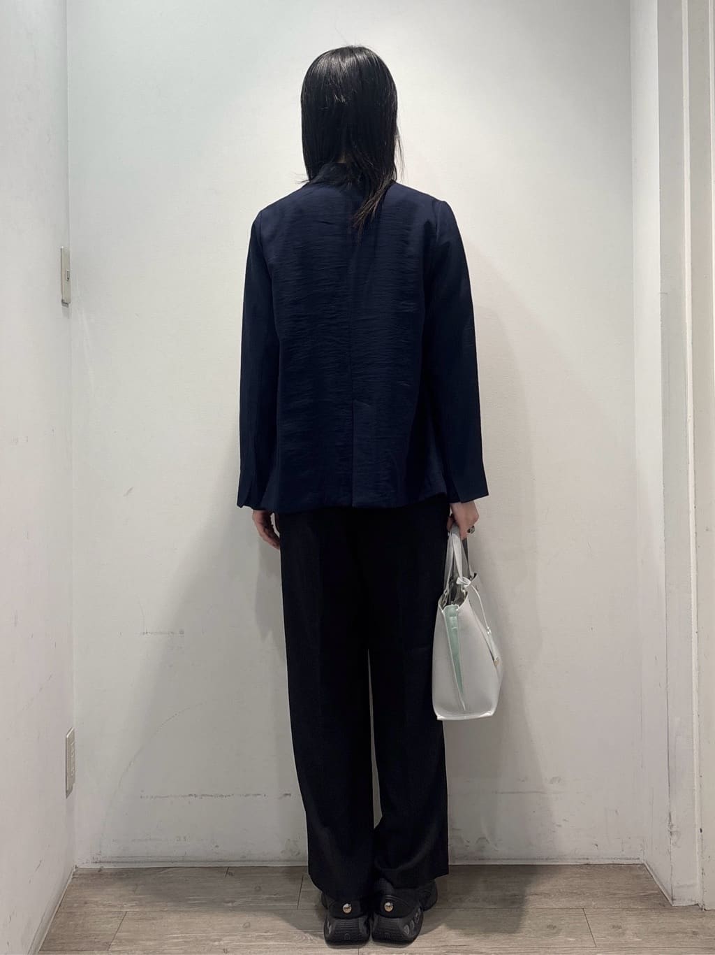 くっしーさんの「OPAQUE.CLIP｜シングルテーラードジャケット【洗える／裏地なし】」を使ったコーディネート