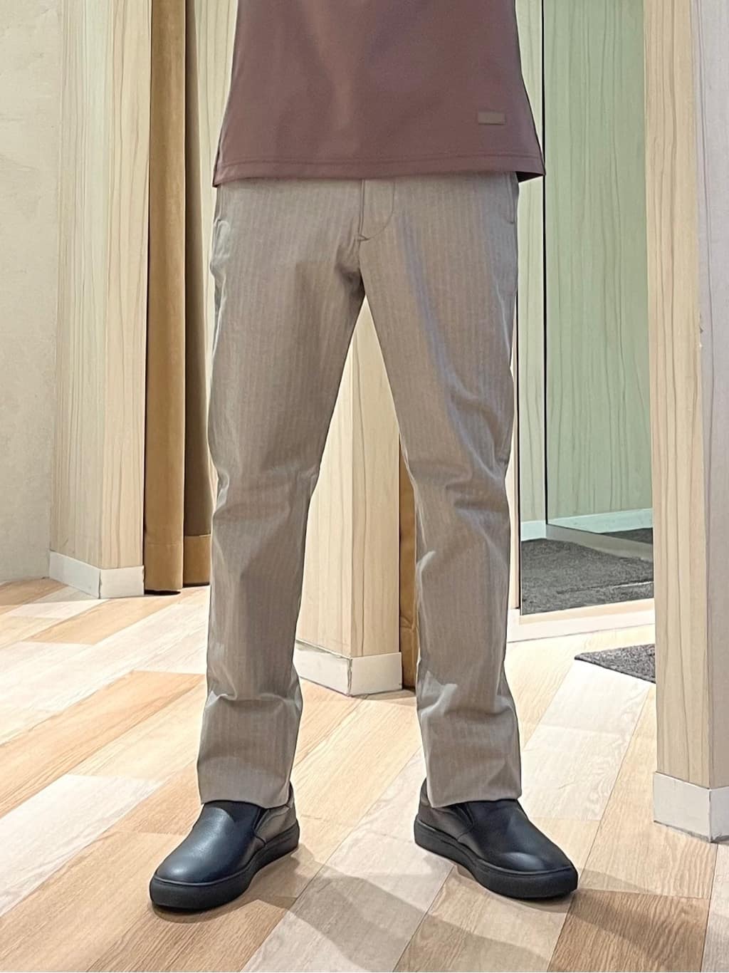 URAさんの「TAKEO KIKUCHI｜スタンドカラー ショート リブ ブルゾン」を使ったコーディネート