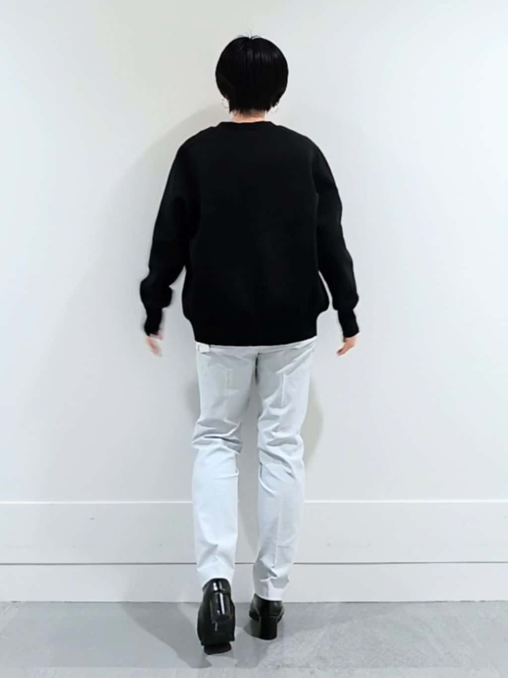 ミズタさんの「UNTITLED｜◆【軽羽織り/セットアップ可】ジップアップニットカーディガン」を使ったコーディネート