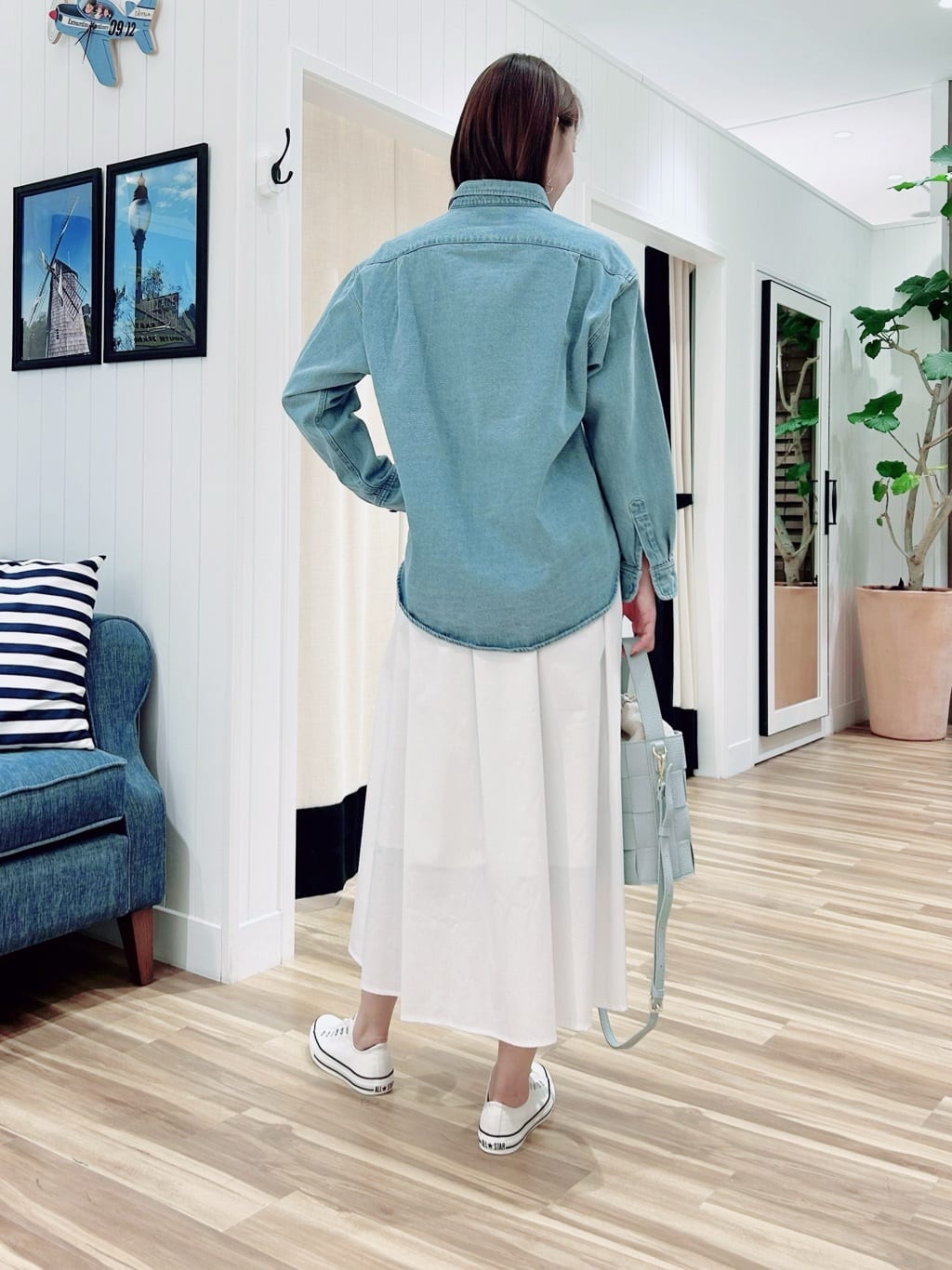 ☆SATO☆さんの「Dessin｜【新色追加/2WAY】メッシュシリーズバケツBAG」を使ったコーディネート