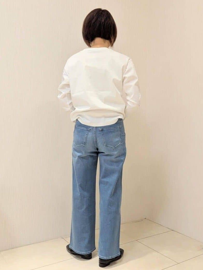 u-macoさんの「UNTITLED｜【洗える】シアーニットカーディガン」を使ったコーディネート