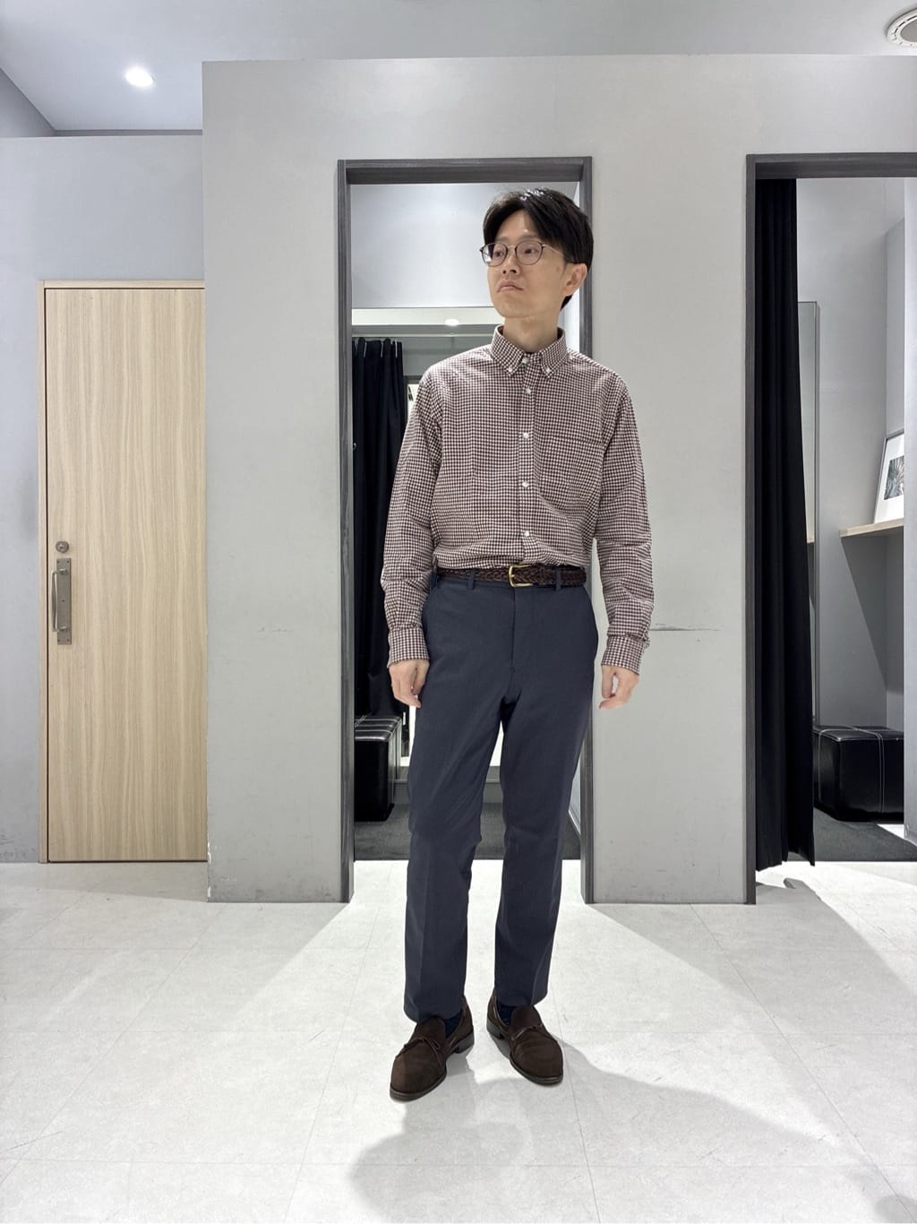 わいずみさんの「TAKEO KIKUCHI｜【360&deg;ストレッチ／軽量】None Of Stress ライト ジャケット（セットアップ対応）」を使ったコーディネート