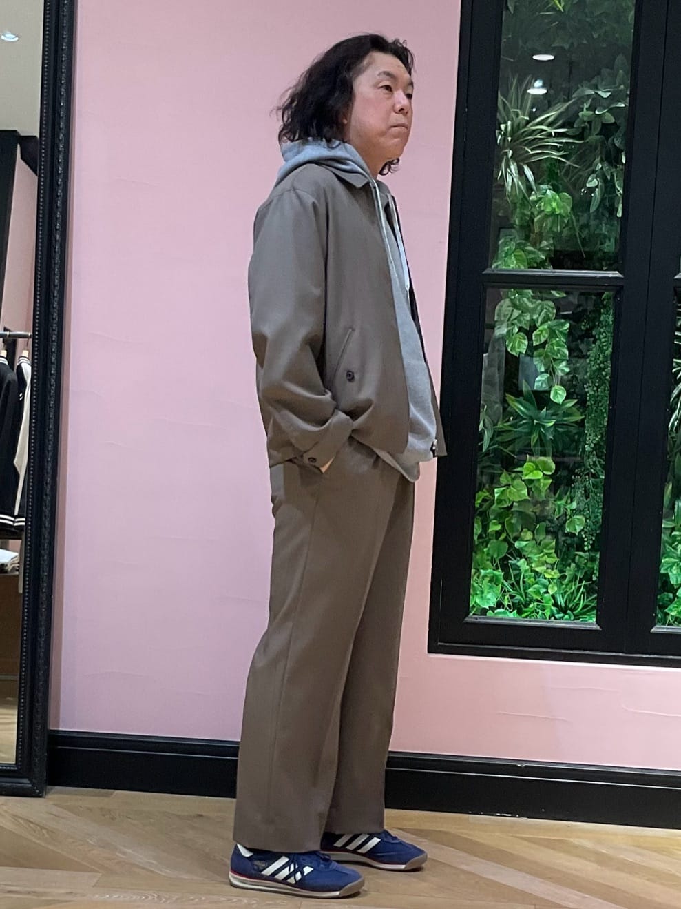 Nagaseさんの「DRESSTERIOR｜【ウォッシャブル】ウールハリントン ジャケット」を使ったコーディネート