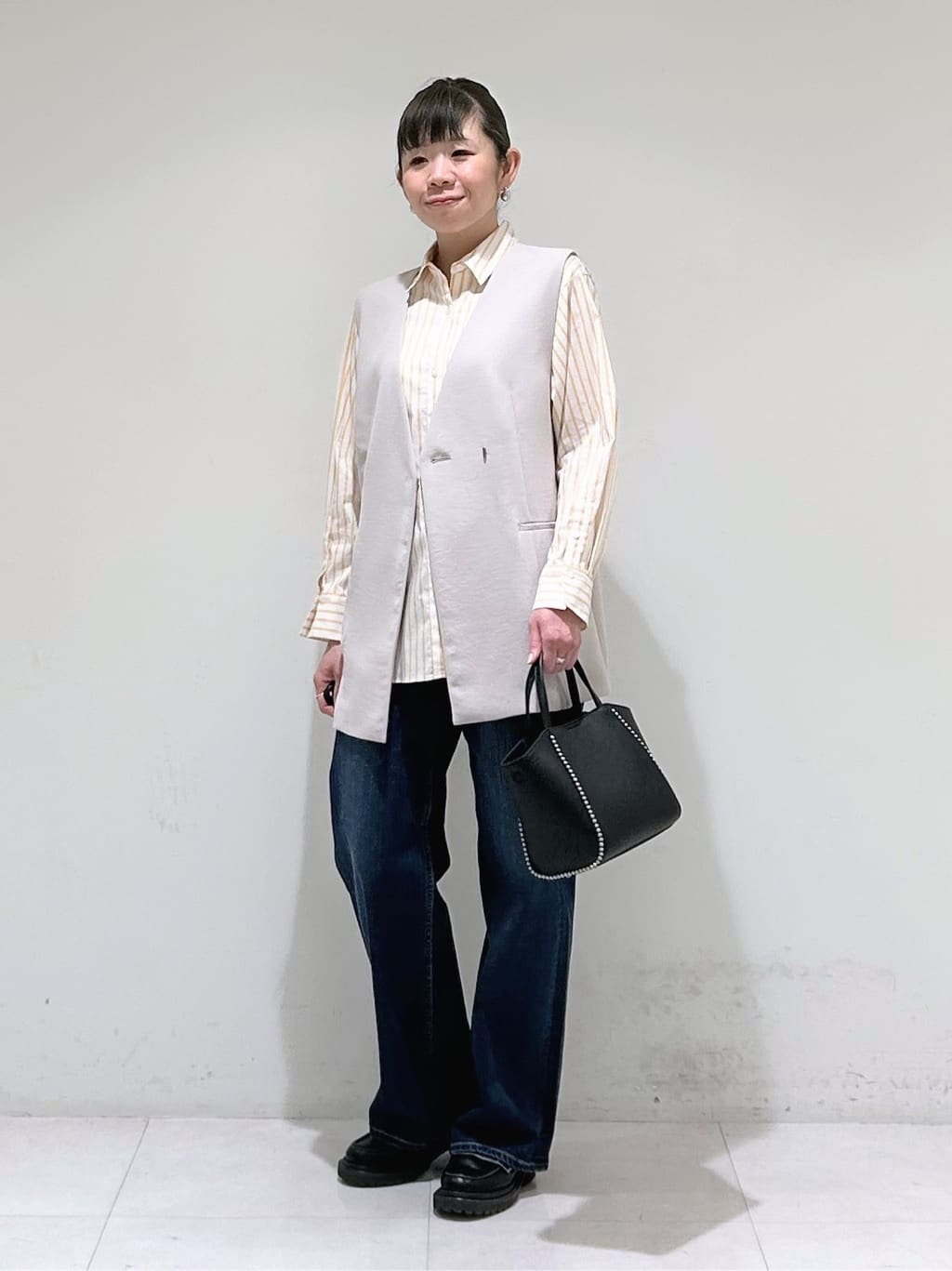 tsuyuさんの「INDIVI｜【洗える／多機能／SETUP可】着る日傘ダブルジャケット」を使ったコーディネート