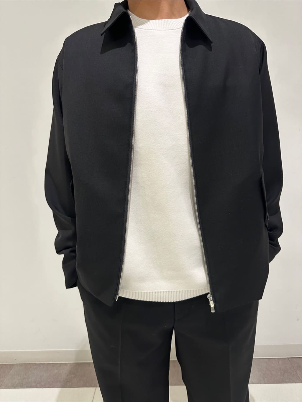 MATSUBARAさんの「DRESSTERIOR｜【ウォッシャブル】ウールハリントン ジャケット」を使ったコーディネート