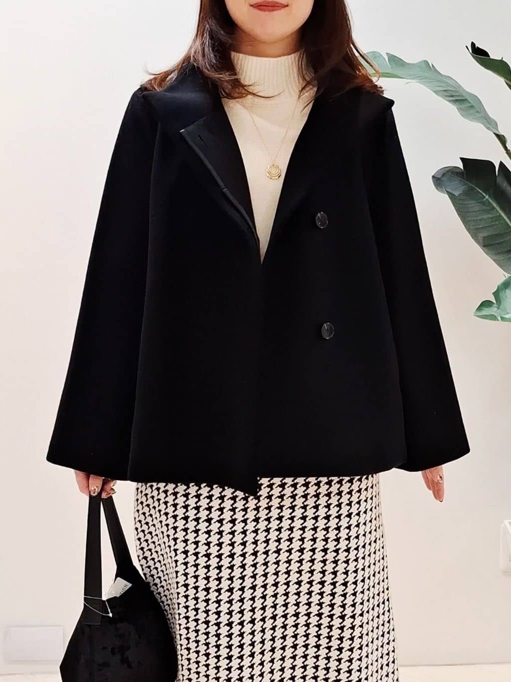 YuKaRiさんの「UNTITLED｜【8色展開/洗える】ウールカシミヤ ハイネックニット」を使ったコーディネート