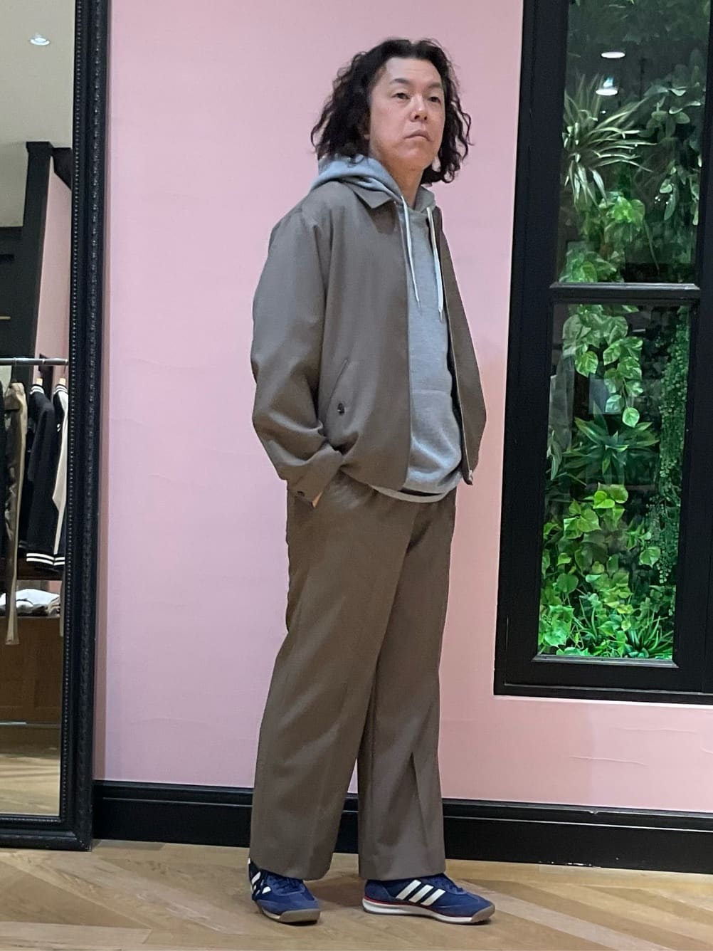 Nagaseさんの「DRESSTERIOR｜【ウォッシャブル】ウールハリントン ジャケット」を使ったコーディネート