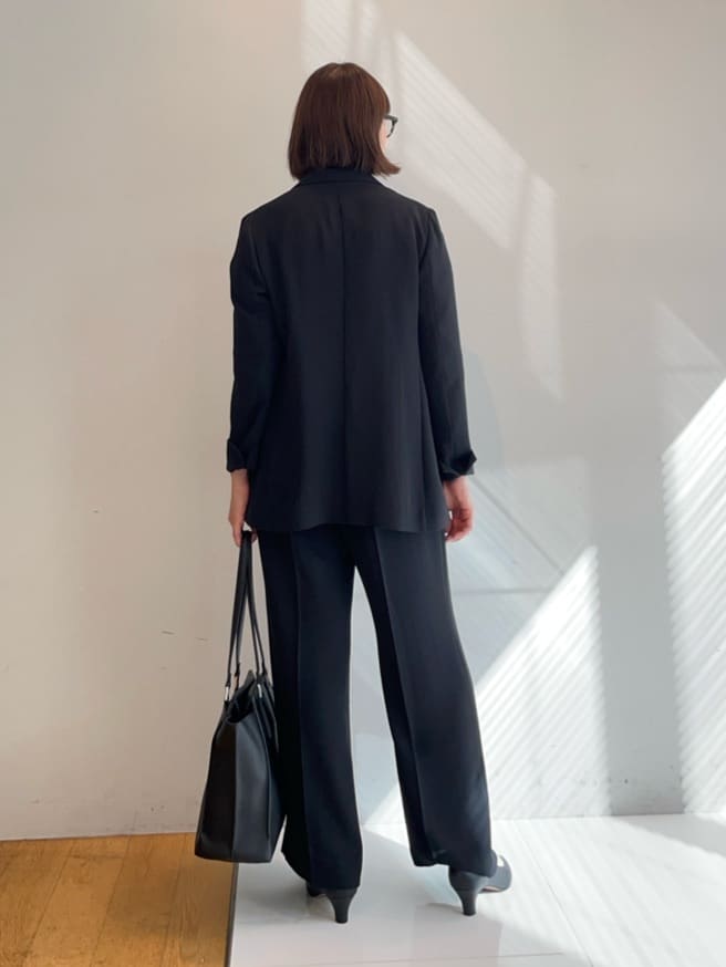 murayamaさんの「INDIVI｜【洗える／多機能／SETUP可】着る日傘ダブルジャケット」を使ったコーディネート