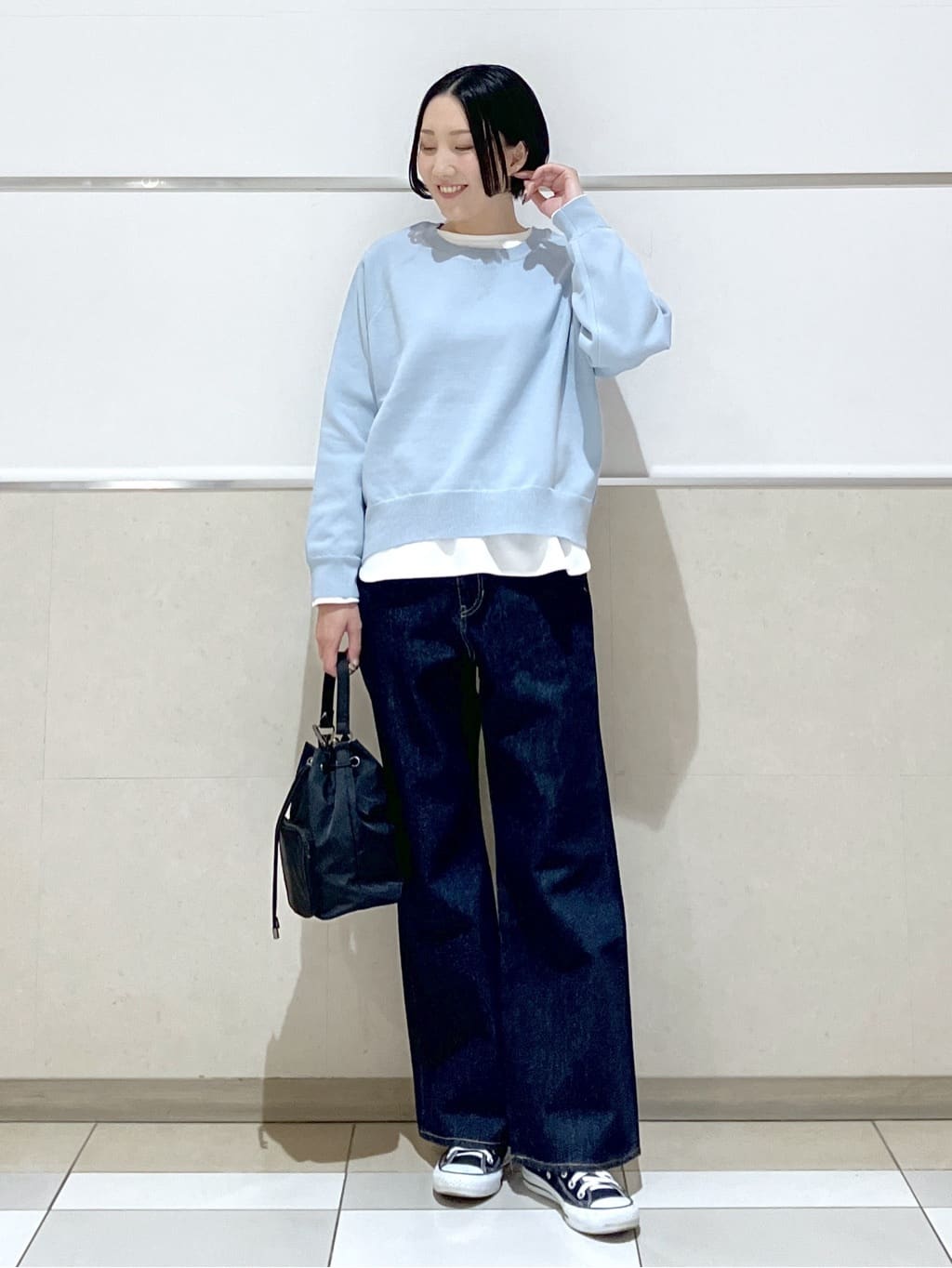 eriko さんの「Dessin｜【4WAY/洗える】ベスト付き中綿キルトコート」を使ったコーディネート