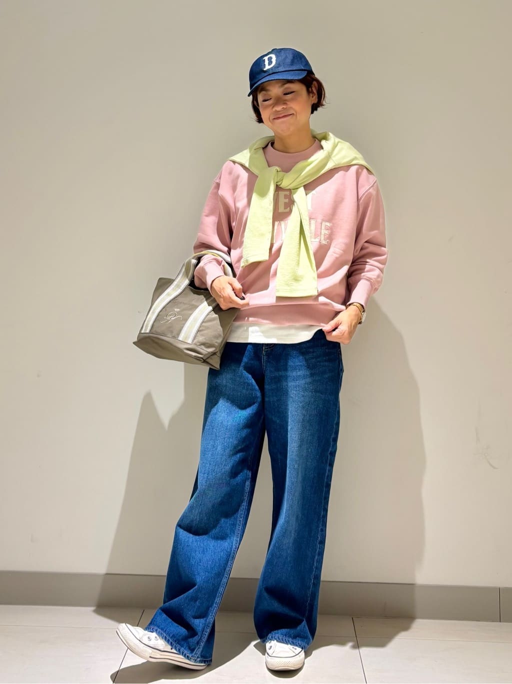 Haruさんの「Dessin｜【ユニセックス/洗える】ワイドシルエット12OZデニム」を使ったコーディネート