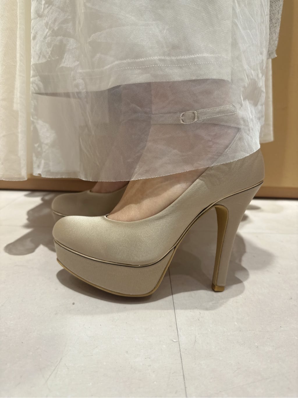 neinaさんの「ESPERANZA｜2WAY超ハイヒール厚底パンプス」を使ったコーディネート
