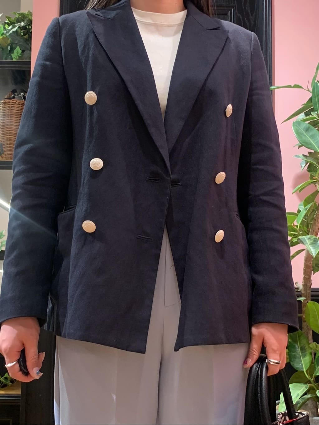 SAKAIさんの「DRESSTERIOR｜【接触冷感/ウォッシャブル】センタープレスジョーゼットパンツ」を使ったコーディネート