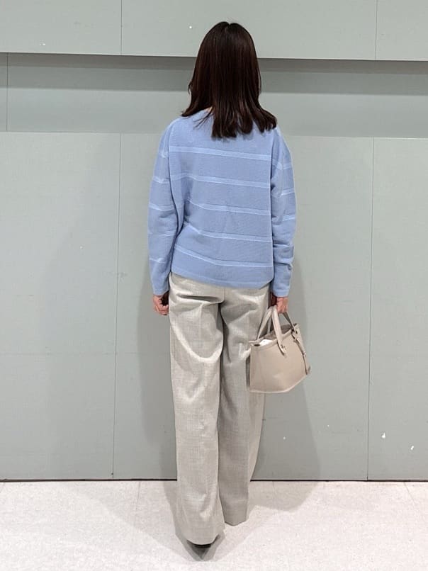 makiさんの「UNTITLED｜◆【ゆったり/洗える】クロップドニットプルオーバー」を使ったコーディネート