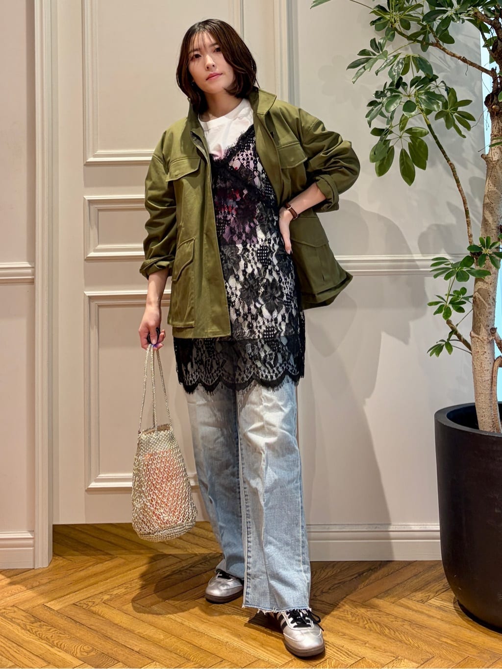 nakaoさんの「DRESSTERIOR｜J．J．Mercer （ジェイジェイマーサー）【別注】プリントTシャツ」を使ったコーディネート