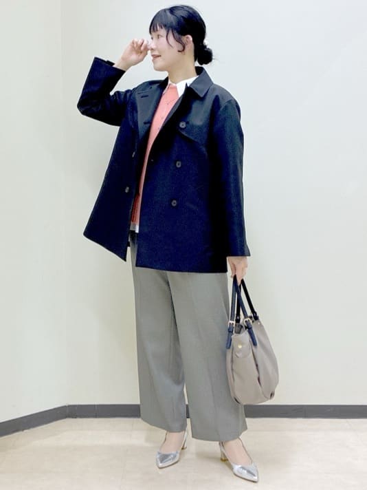  beni_gingerさんの「Reflect｜【オン・オフ着回しやすい◎】ダブルブレストジャケット」を使ったコーディネート