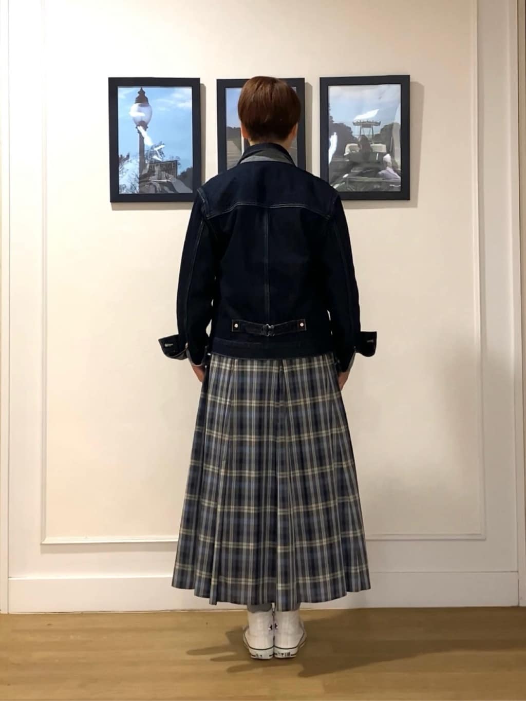 Hiroさんの「Dessin｜【ユニセックス/2WAY】リバーシブルデニムジャケット」を使ったコーディネート