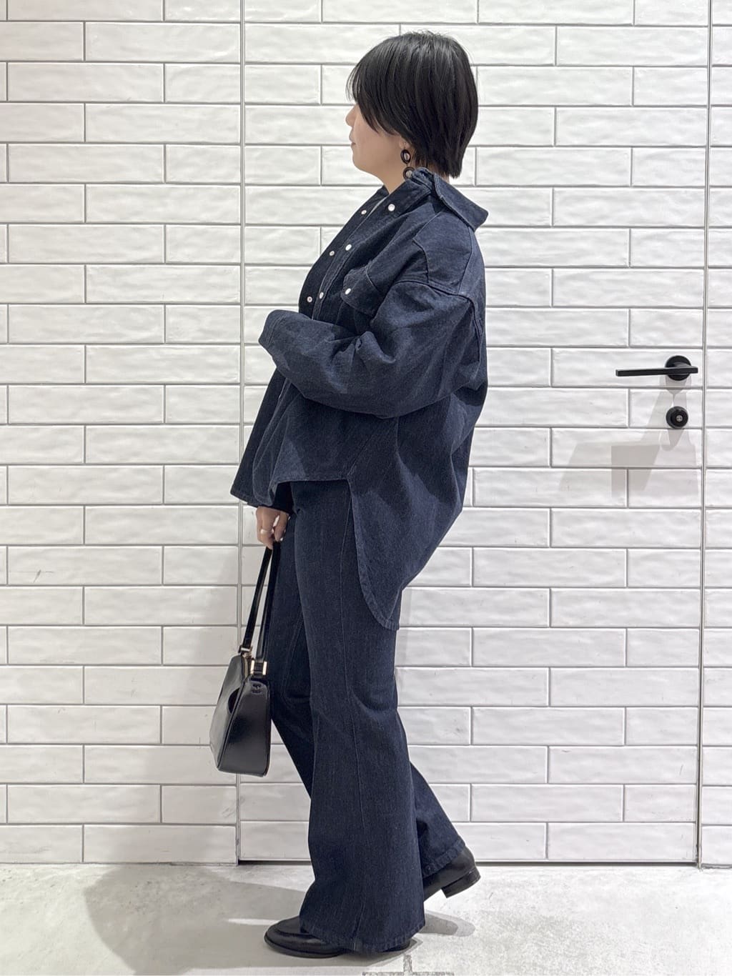 ayumiさんの「OPAQUE.CLIP｜【Lee別注】ウエスタンシャツデニムジャケット【洗濯機OK】」を使ったコーディネート