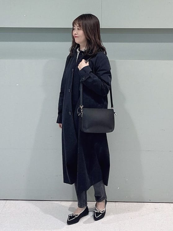 makiさんの「UNTITLED｜◆【洗える/光沢感】ファンシーヤーンニット」を使ったコーディネート